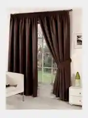 Коричневый шторы на окна Блэкаут