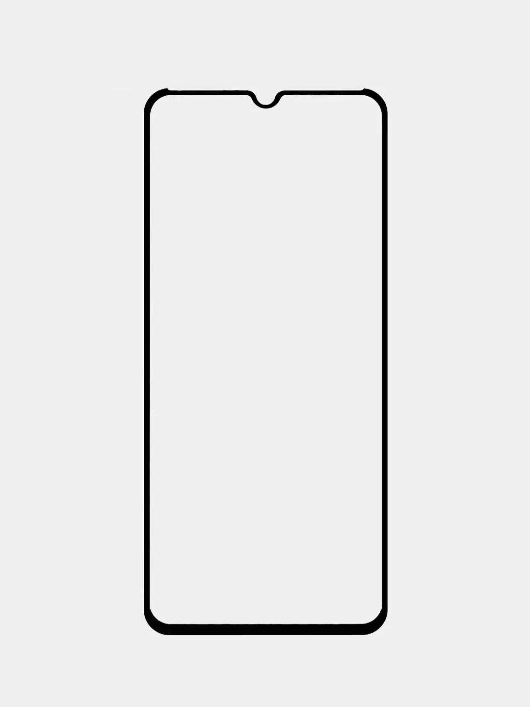 Защитное стекло для Samsung Galaxy A04, на весь экран