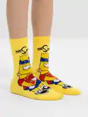 Желтый носки Симпсоны
