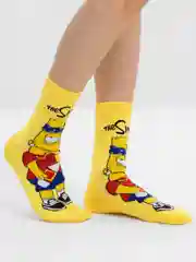Желтый носки Симпсоны