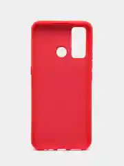 Красный чехол Soft Touch для Tecno Pouvoir 4
