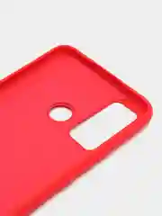 Красный чехол Soft Touch для Tecno Pouvoir 4