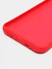 Красный чехол Soft Touch для Tecno Pouvoir 4