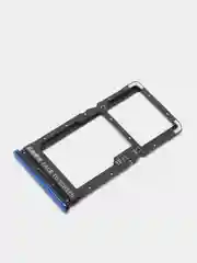 Синий держатель сим карты, сим лоток, контейнер SIM для Xiaomi Poco X3 / Poco X3 Pro
