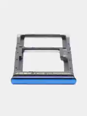 Синий держатель сим карты, сим лоток, контейнер SIM для Xiaomi Poco X3 / Poco X3 Pro