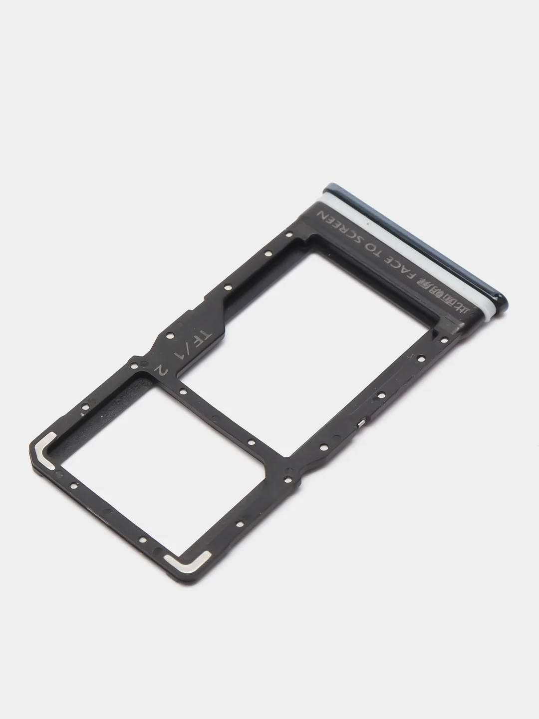 Черный держатель сим карты, сим лоток, контейнер SIM для Xiaomi Poco X3 / Poco X3 Pro