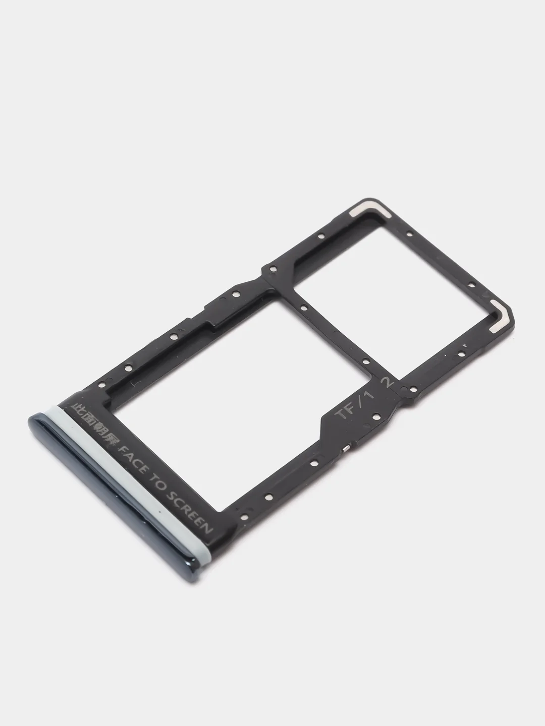 Черный держатель сим карты, сим лоток, контейнер SIM для Xiaomi Poco X3 / Poco X3 Pro