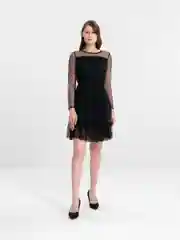 Зеленый вечернее платье