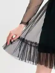 Зеленый вечернее платье