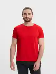 Красный спортивная мужская футболка