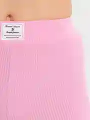 Розовый комплект бесшовного белья, женский, шорты и топ