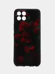 Оранжевый силиконовый чехол для Infinix Smart 6 HD, с принтом, с рисунком (Инфиникс Смарт 6 ХД)