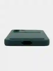 Зеленый чехол для Samsung Galaxy S23/S23 Ultra/S23 Plus, с карманом для карт, прозрачный
