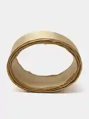 Лента атласная 40 мм, 2 метра, золотая
