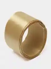 Лента атласная 40 мм, 2 метра, золотая