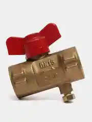 Кран треходовой 11б27п2, Ру16, под манометр, 1/2*1/2+, кран маевского