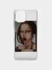 Багровый силиконовый чехол для Huawei NOVA Y61, с принтом, с рисунком (Хуавей Нова у61)