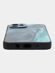 Тёмно-бирюзовый силиконовый чехол для Huawei NOVA Y61, с принтом, с рисунком (Хуавей Нова у61)