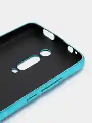 Голубой силиконовый чехол Xiaomi Redmi Go Note 8 iPhone 11 Pro Max