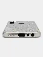 Серебряный силиконовый чехол Xiaomi Redmi Go Note 8 iPhone 11 Pro Max