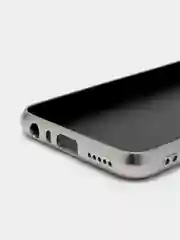 Серебряный силиконовый чехол Xiaomi Redmi Go Note 8 iPhone 11 Pro Max