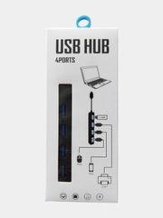 Разветвитель универсальный, USB-hub, 4 порта