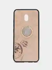 Бежевый чехол силиконовый, с подставкой, для Xiaomi Redmi 8, 8A, Mi 9T, Huawei P30