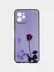 Серебряный силиконовый чехол для Huawei NOVA Y61, с принтом, с рисунком (Хуавей Нова у61)