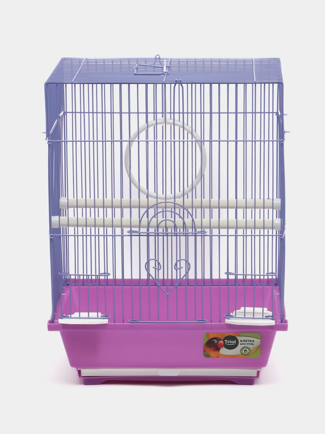 Фиолетовый клетка для птиц Triol 2105, 30 х 23 х 39 см