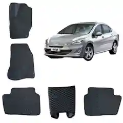 3-D Автомобильные EVA, ЭВА, ЕВА коврики для PEUGEOT 408 / Пежо 408