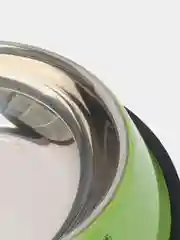 Зеленый миска для кошек и собак, Миска металлическая, различные цвета и размеры