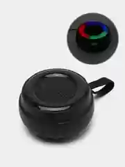 Красный колонка bluetooth портативная световая беспроводная с цветомузыкой