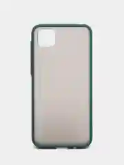 Лесной зеленый противоударный чехол с бортами Xiaomi Redmi Note 8, 9, 9S, 10X, 8A, Poco F3 Pro