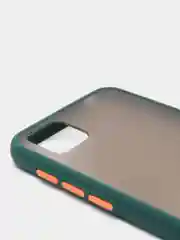 Лесной зеленый противоударный чехол с бортами Xiaomi Redmi Note 8, 9, 9S, 10X, 8A, Poco F3 Pro