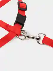 Красный шлейка для кошек и собак с поводком, амуниция для прогулки