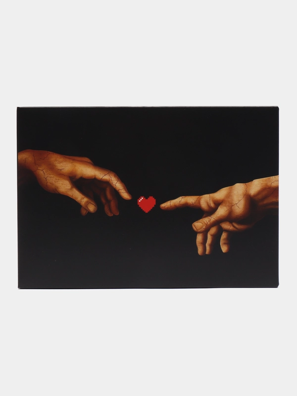 Картонная коробка для подарка "Love", 16*23*7,5 см