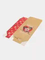 Картонная коробка для подарка, складная, 16*23*7,5 см