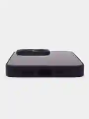Индиго чехол для iPhone, силиконовый, со стеклянной панелью