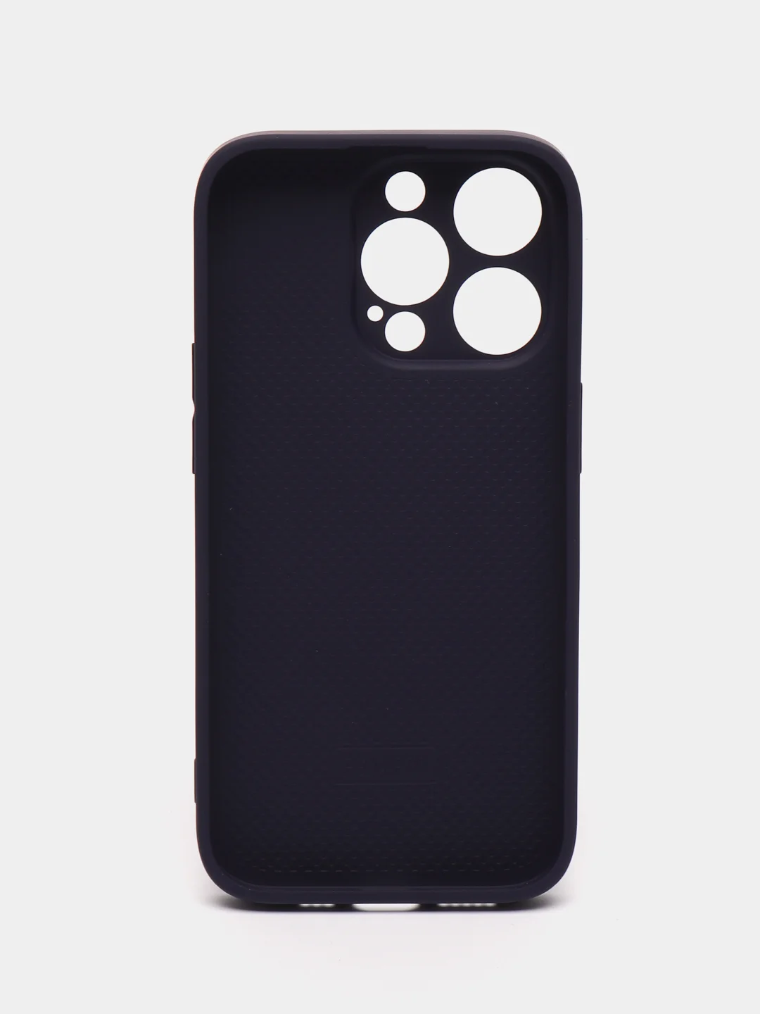 Индиго чехол для iPhone, силиконовый, со стеклянной панелью