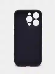 Индиго чехол для iPhone, силиконовый, со стеклянной панелью