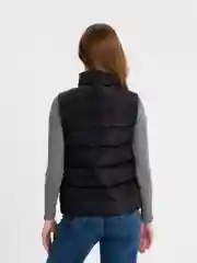 Черный жилет женский, утепленный