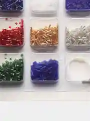 Индиго набор для создания украшений - бисер 8 отделений, леска, застежка