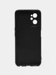 Бирюзовый силиконовый чехол для Realme 9i / OPPO A96, с принтом, с рисунком (Реалми 9 ай / Оппо А96)