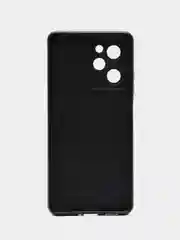Черный чехол BROSCORP для Xiaomi Poco X5 Pro 5G матовый силиконовый тонкий, бортик вокруг камер