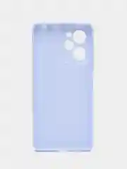 Светло-синий чехол BROSCORP для Xiaomi Poco X5 Pro 5G матовый силиконовый тонкий, бортик вокруг камер