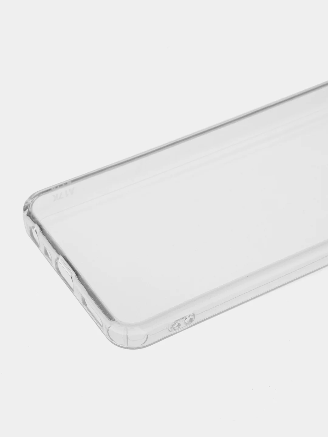 Прозрачный силиконовый чехол Rosco для Oppo A17K с защитой камер и от прилипания, прозрачный