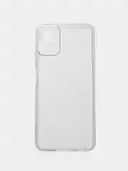 Прозрачный силиконовый чехол Rosco для Oppo A17K с защитой камер и от прилипания, прозрачный