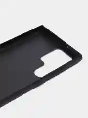 Фиолетовый блестящий чехол для Samsung Galaxy S23 Ultra пластиковый ROSCO с силиконом, со стразами
