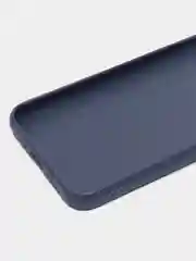 Синий чехол для Samsung Galaxy A54 силиконовый ROSCO матовый тонкий с бортиком- защитой камер