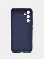 Синий чехол для Samsung Galaxy A54 силиконовый ROSCO матовый тонкий с бортиком- защитой камер